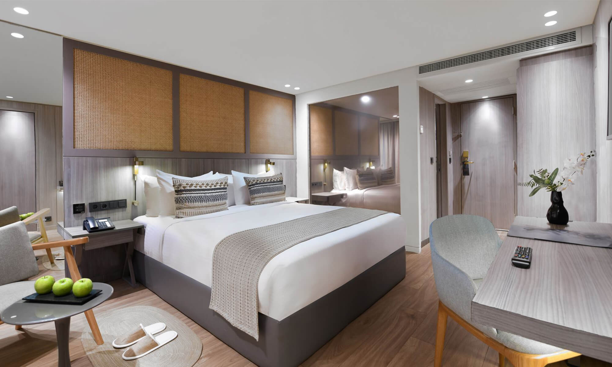 Cruise ship interior and facilities