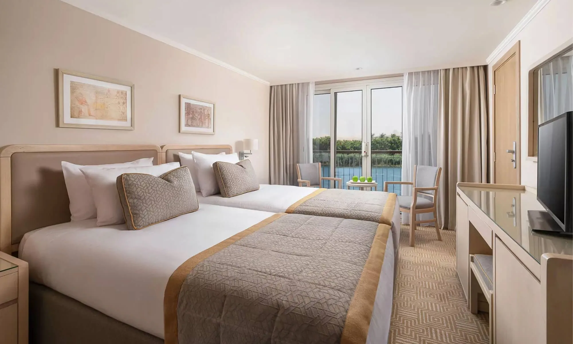 Cruise ship interior and facilities