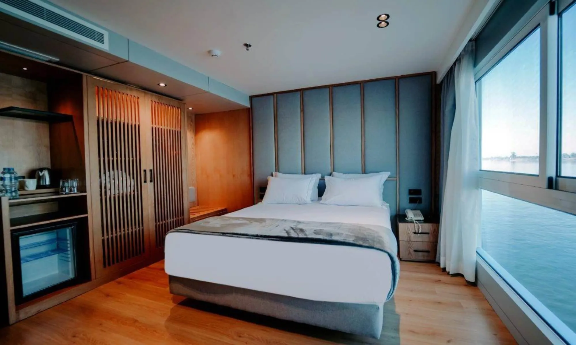 Cruise ship interior and facilities