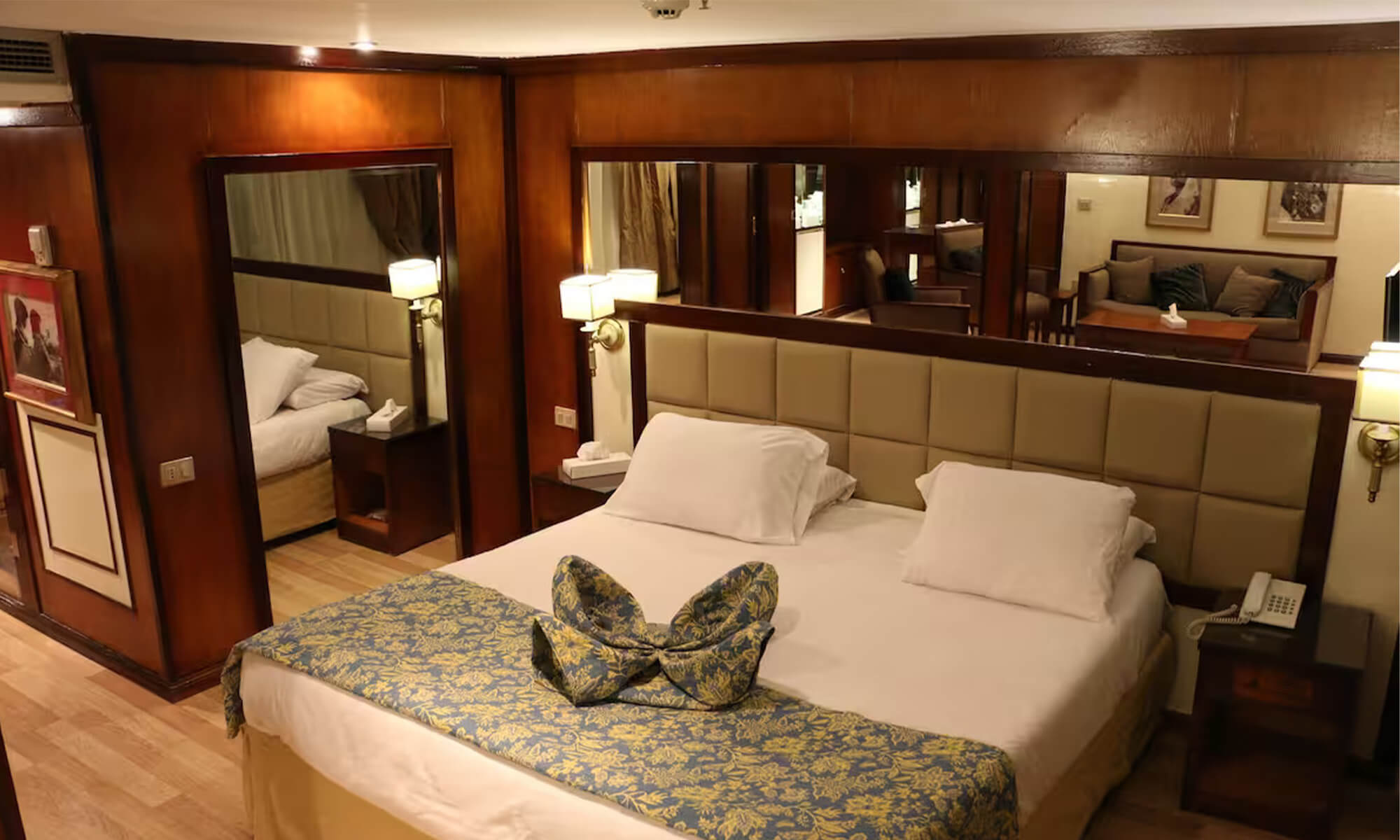 Cruise ship interior and facilities