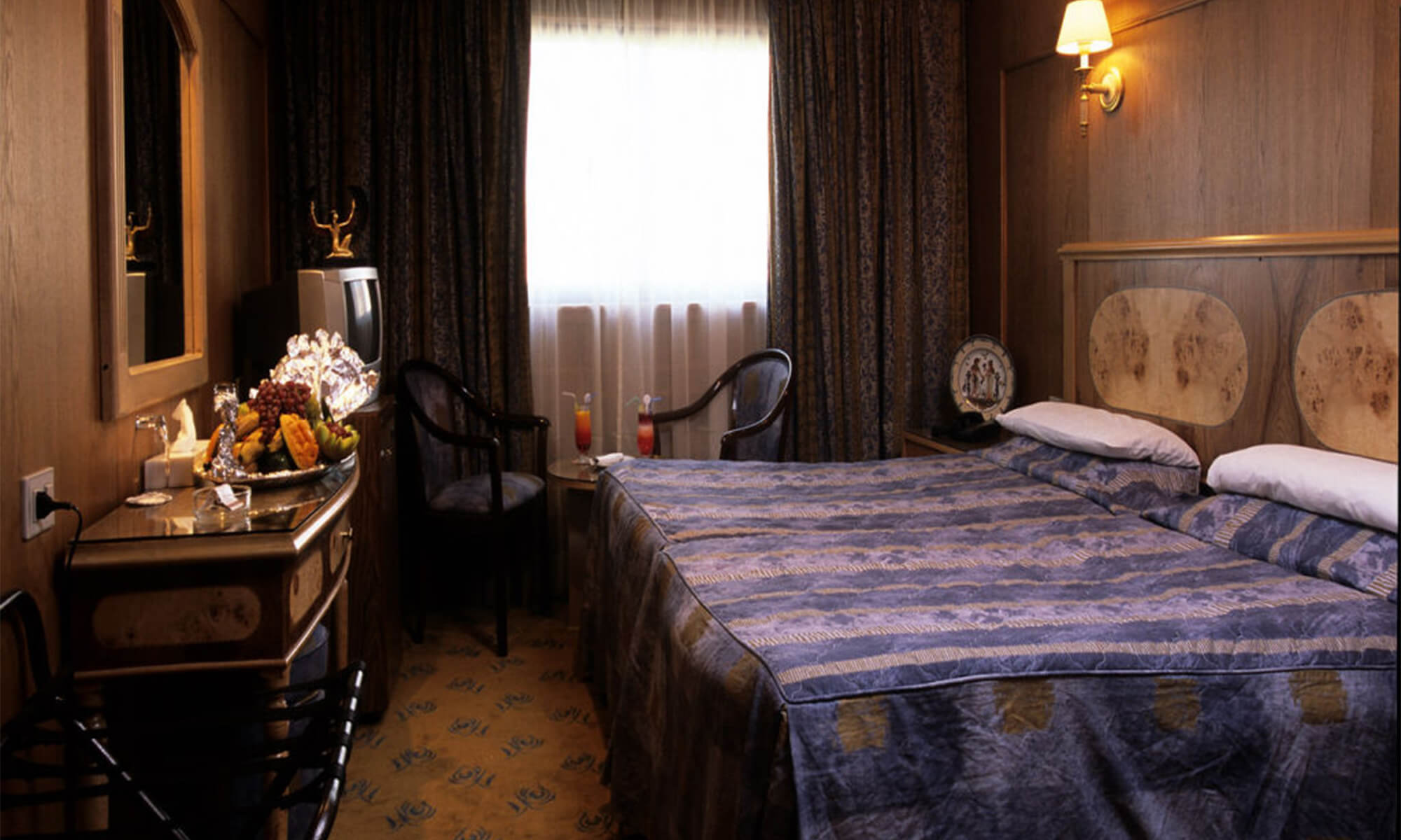 Cruise ship interior and facilities