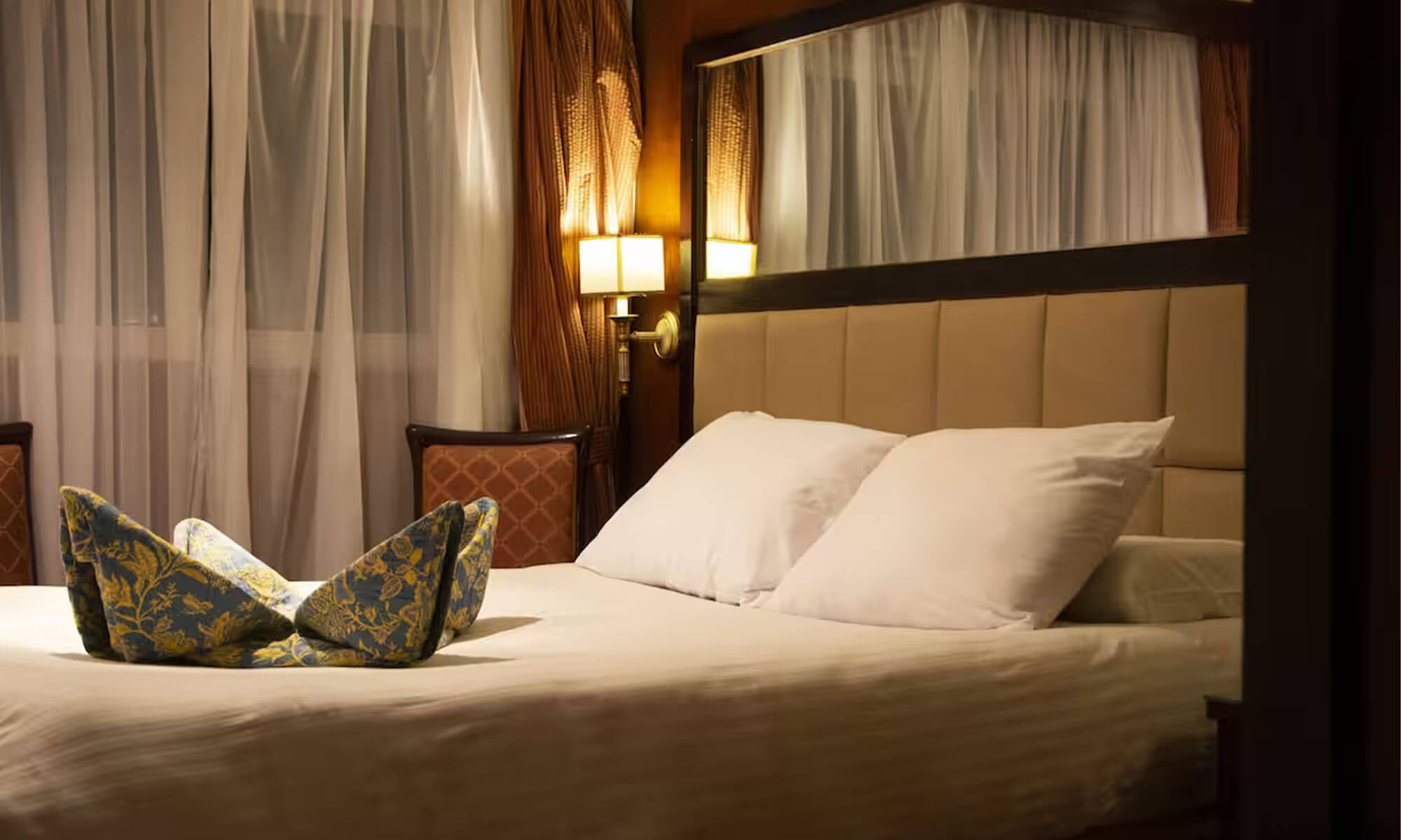 Cruise ship interior and facilities