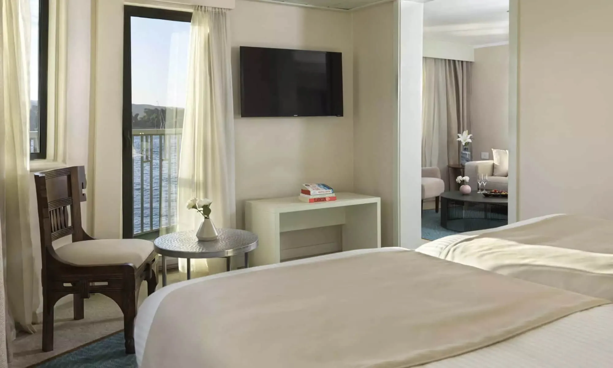 Cruise ship interior and facilities