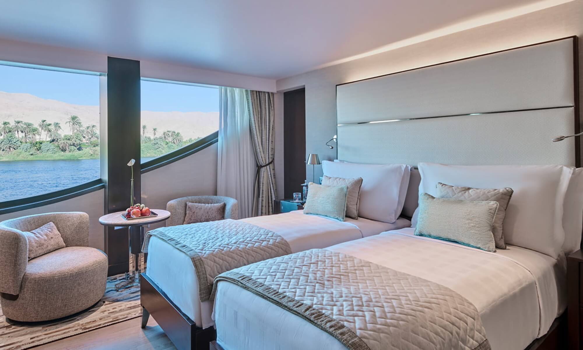 Cruise ship interior and facilities