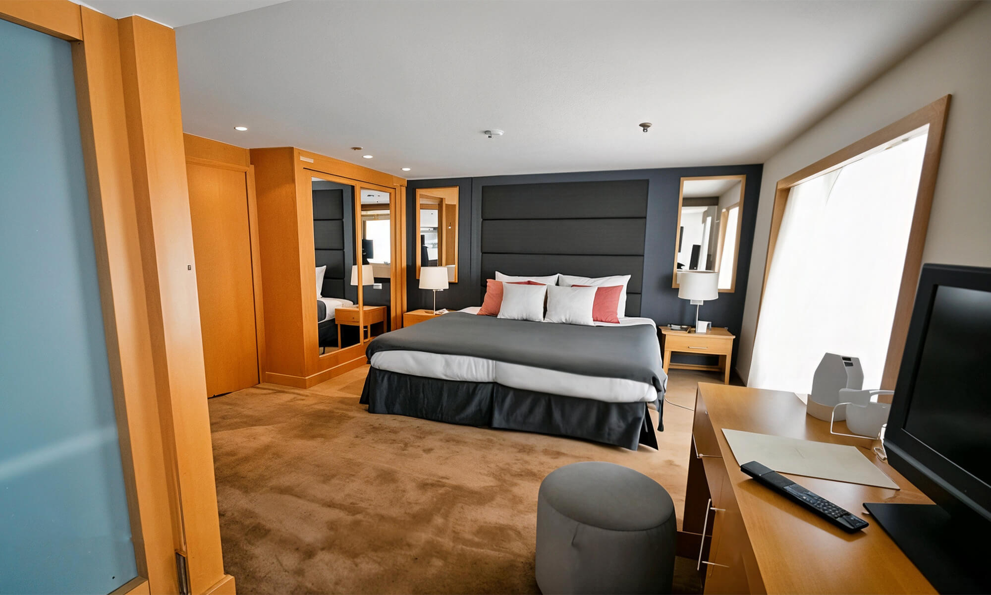 Cruise ship interior and facilities