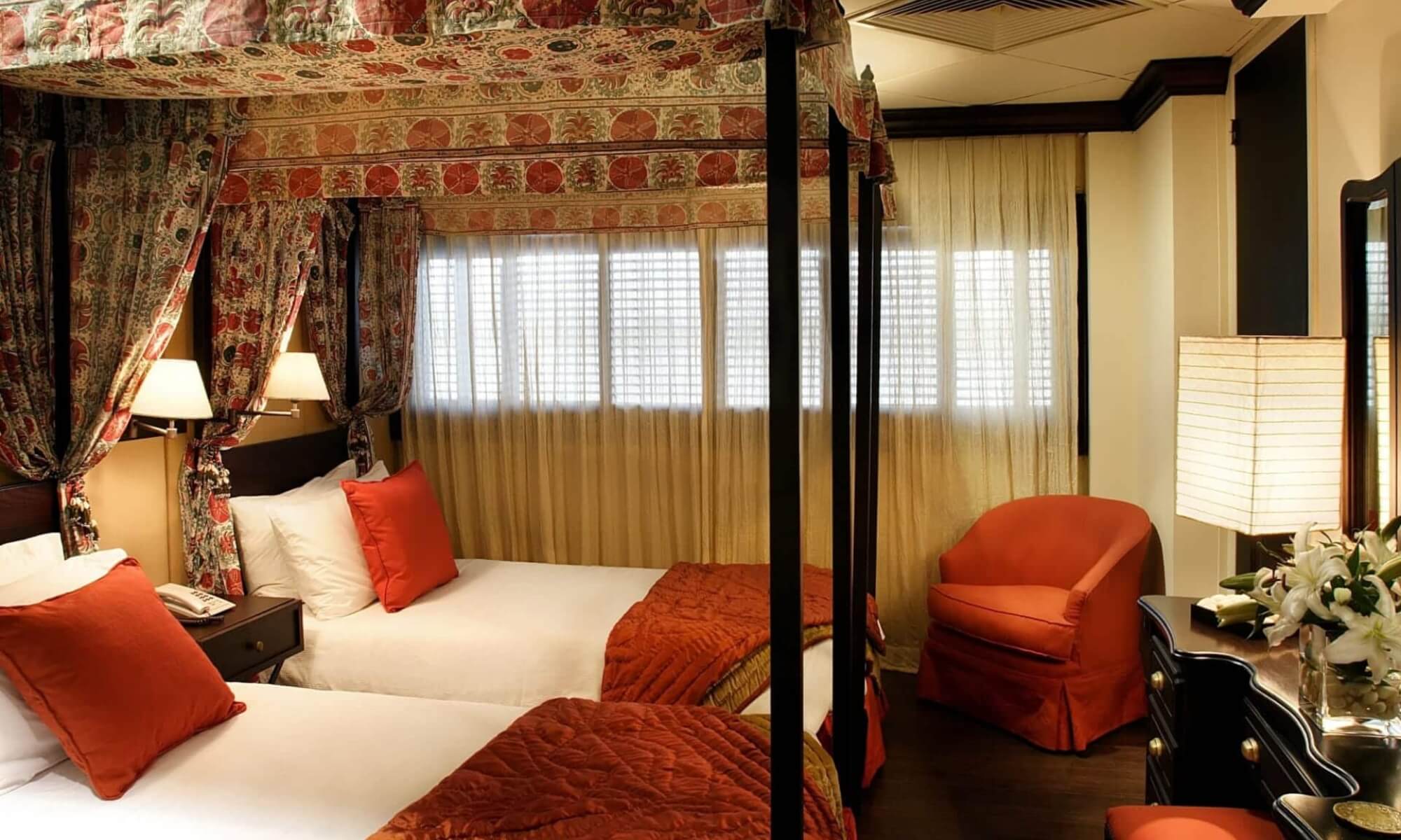 Cruise ship interior and facilities