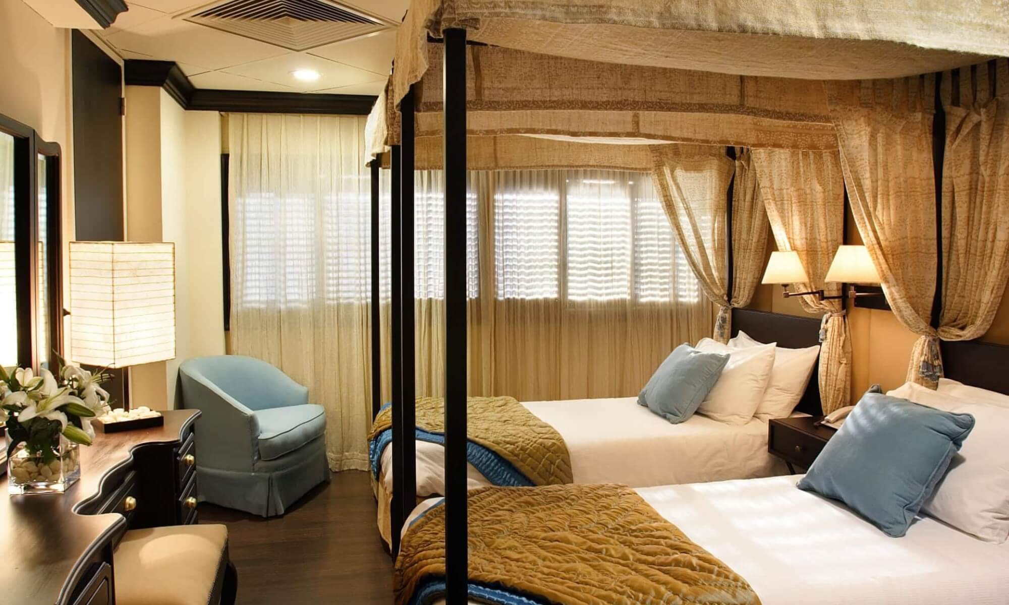 Cruise ship interior and facilities