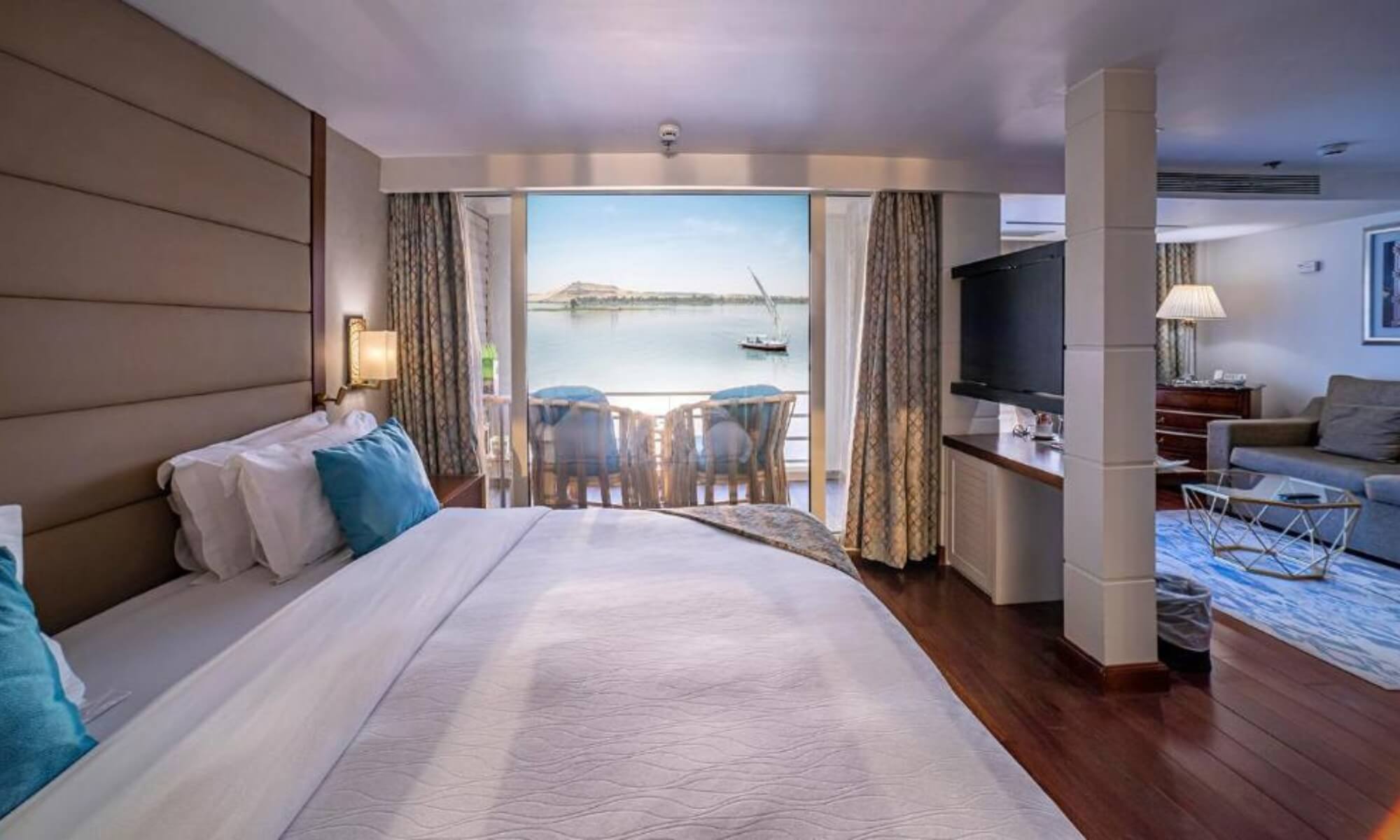 Cruise ship interior and facilities