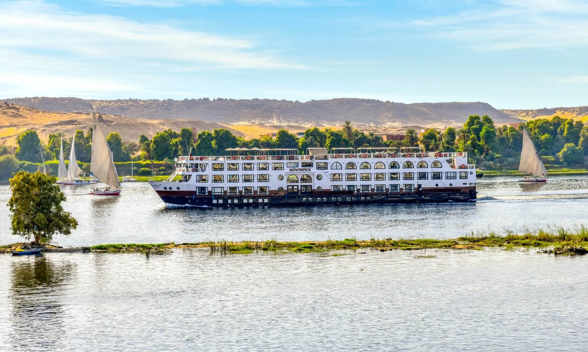 Luxury Movenpick MS Sun Ray Nile Cruise