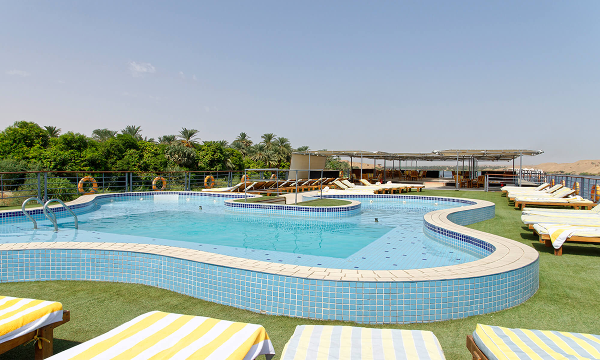 Cruise ship interior and facilities