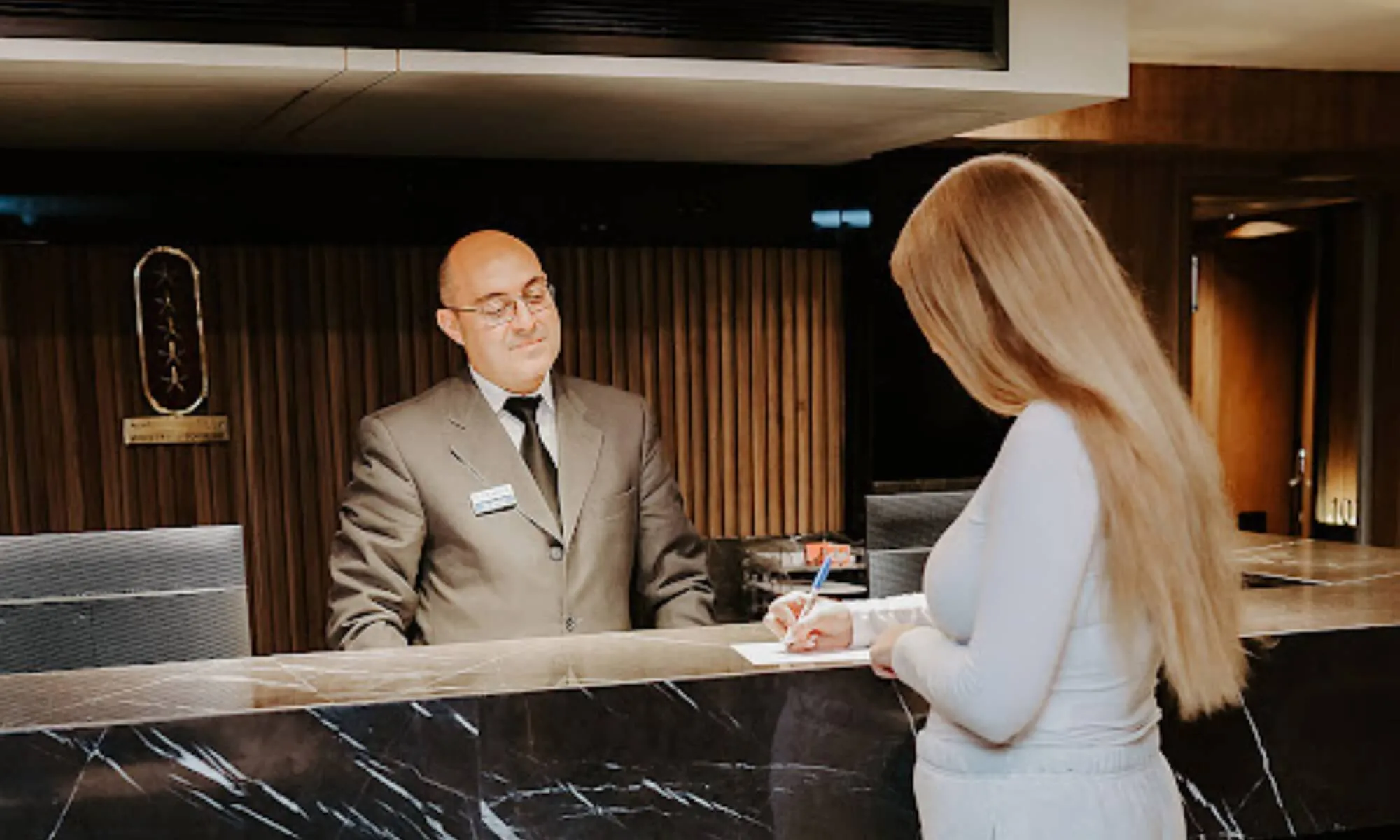Cruise ship interior and facilities