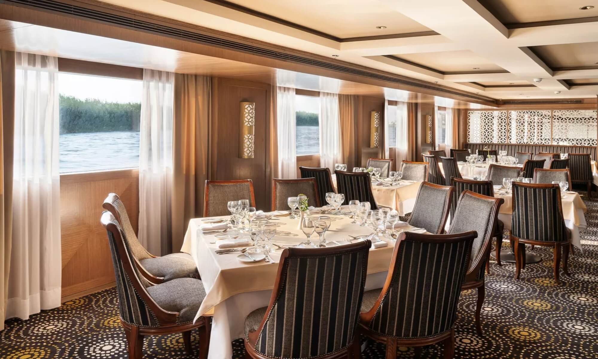 Cruise ship interior and facilities