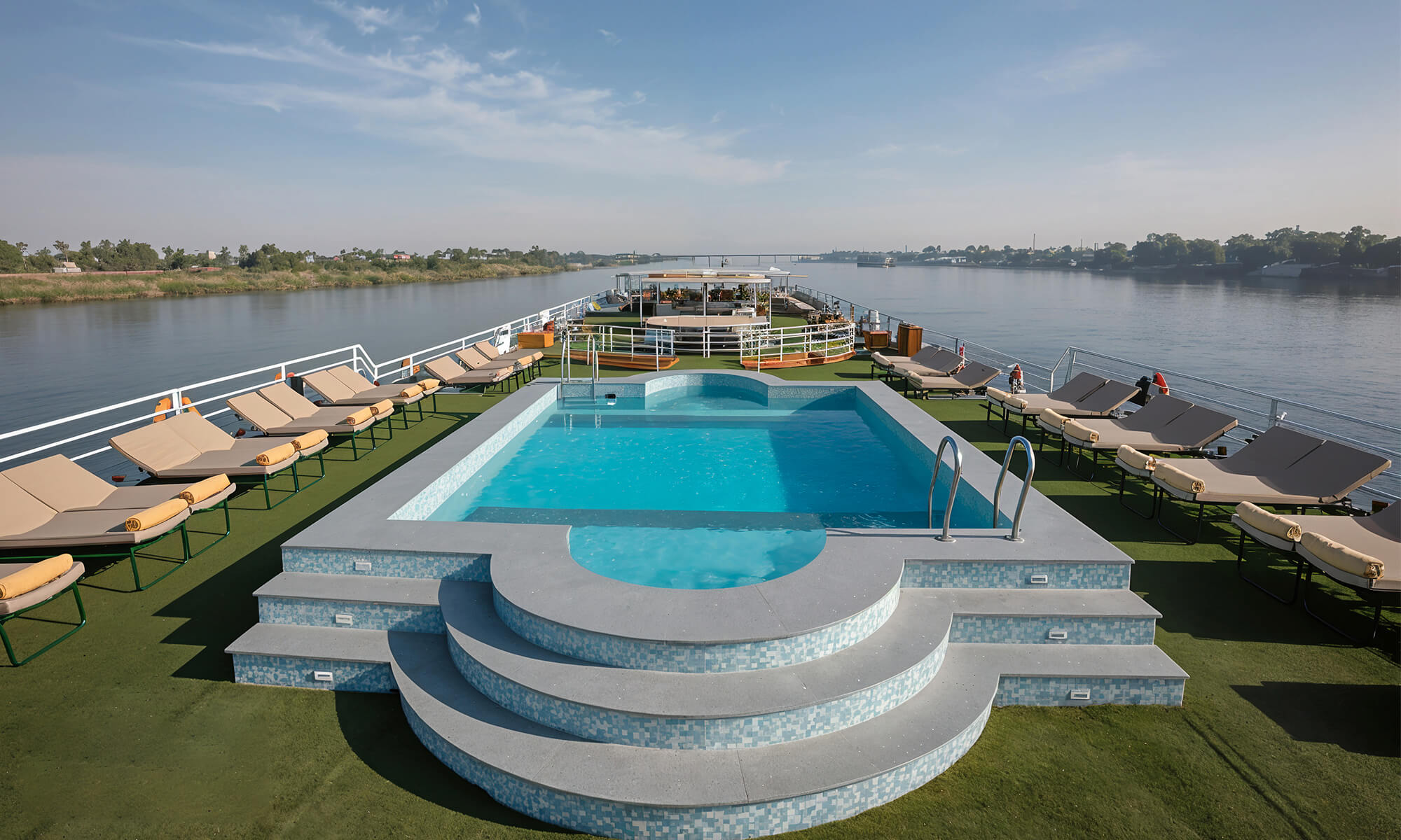 Cruise ship interior and facilities