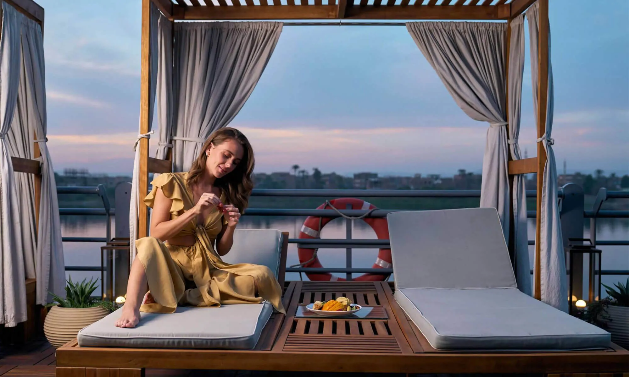 Cruise ship interior and facilities