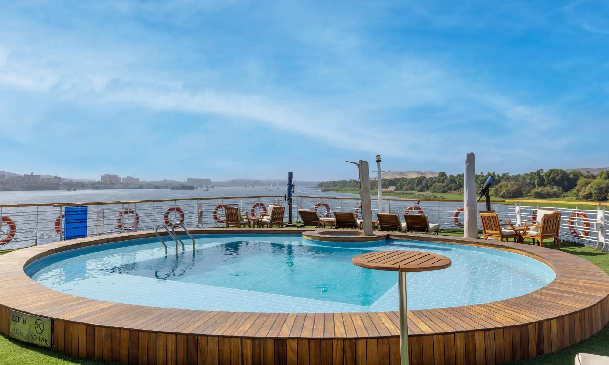 Ultra Luxury MS Farah Nile Cruise