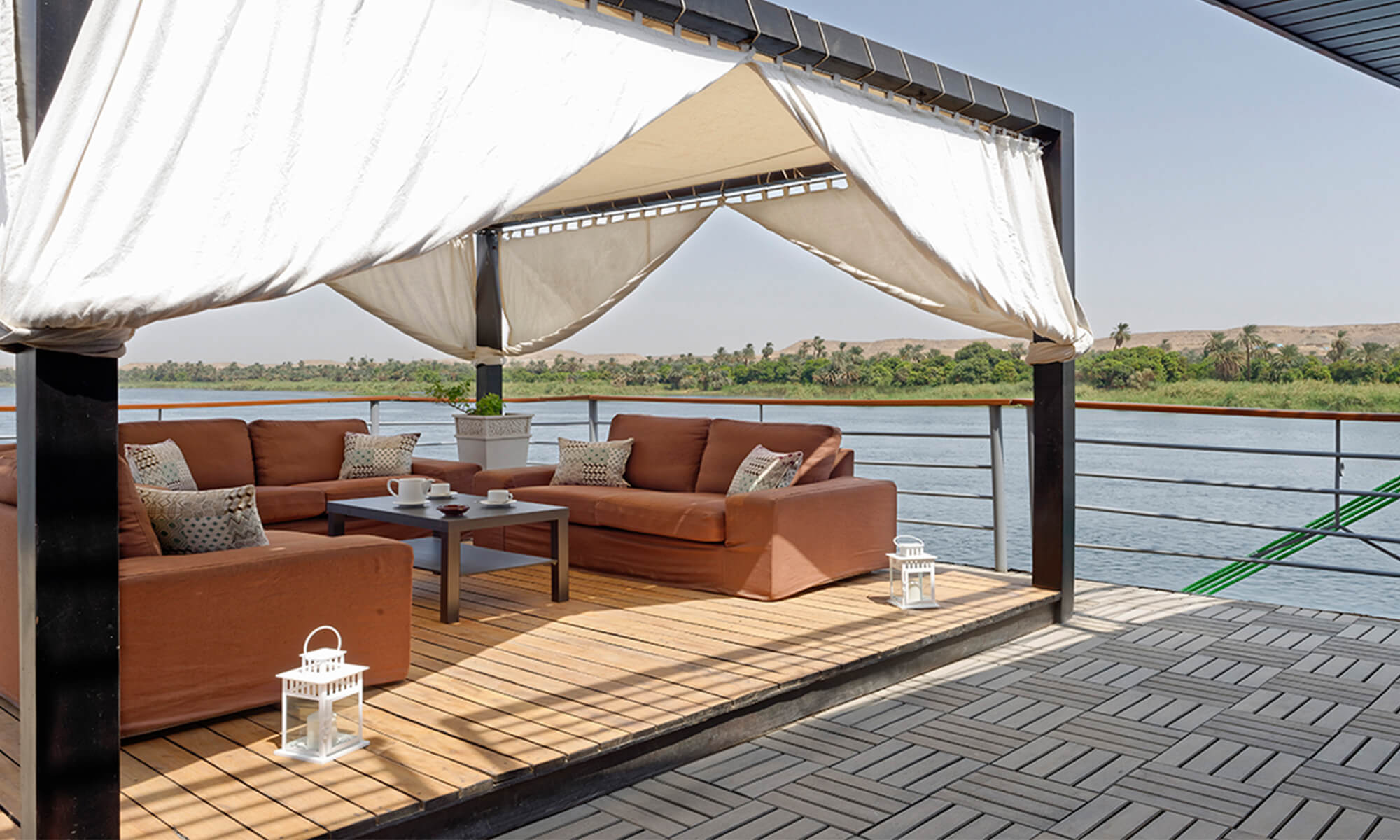 Cruise ship interior and facilities