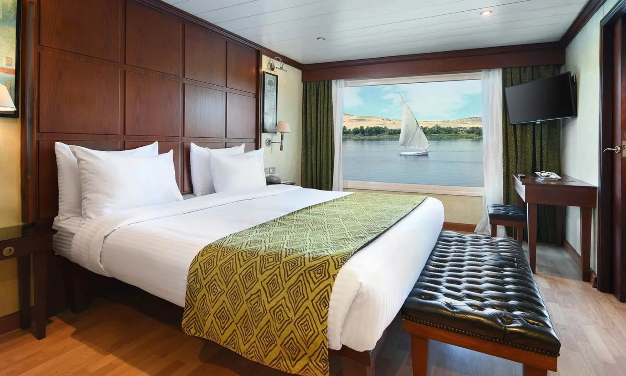 Cruise ship interior and facilities