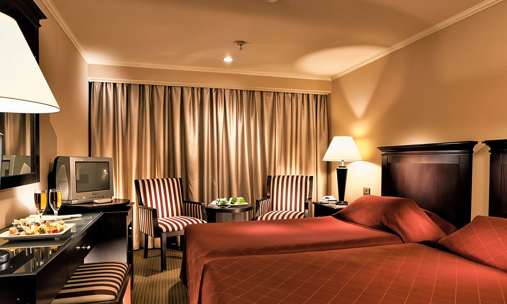 Cruise ship interior and facilities