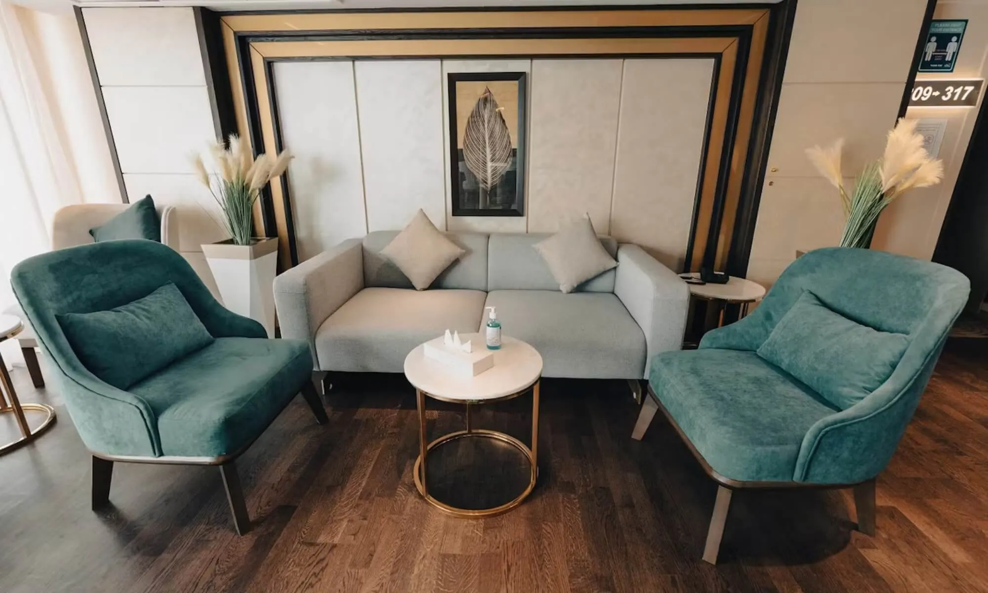 Cruise ship interior and facilities