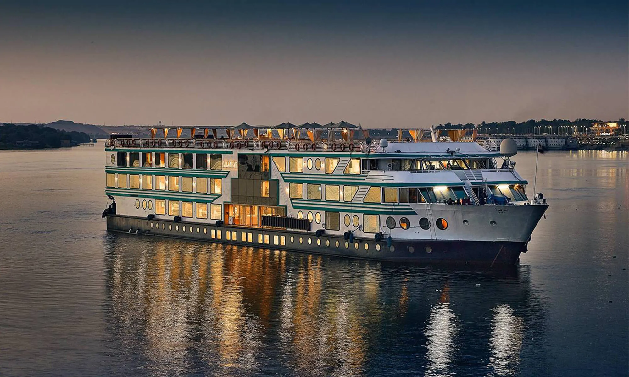 Cruise ship interior and facilities