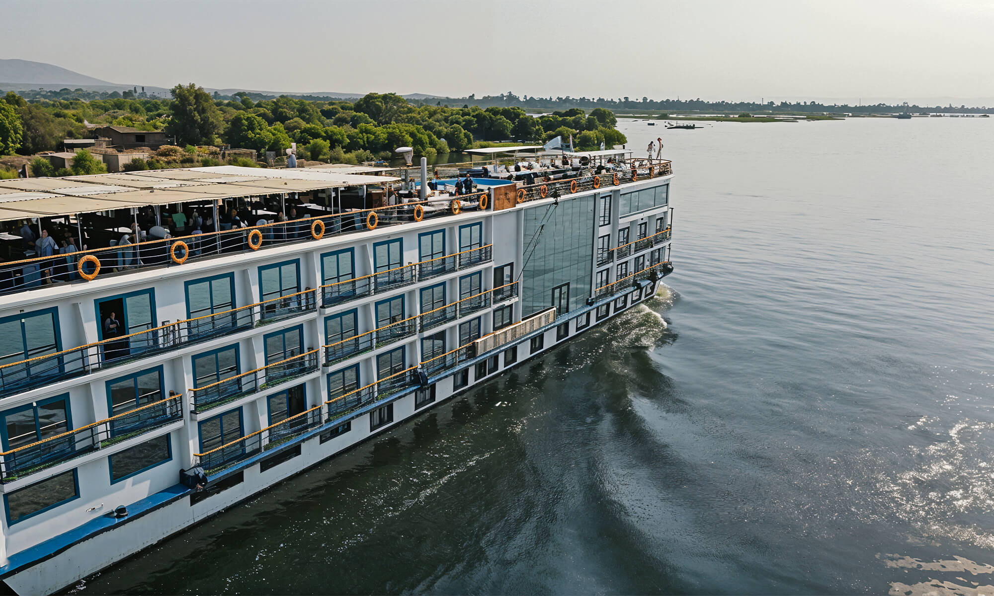 Cruise ship interior and facilities