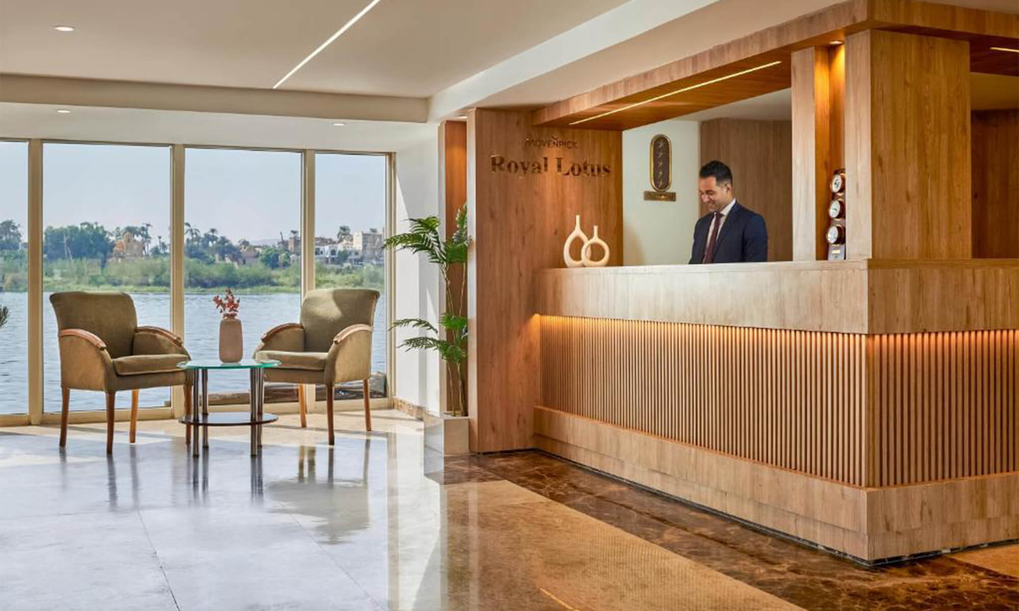 Reception Desk Of Nile Cruise Image-Nile Cruise Holiday(1).jpg