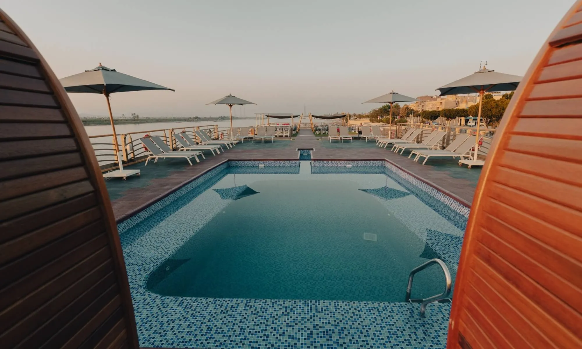 Cruise ship interior and facilities