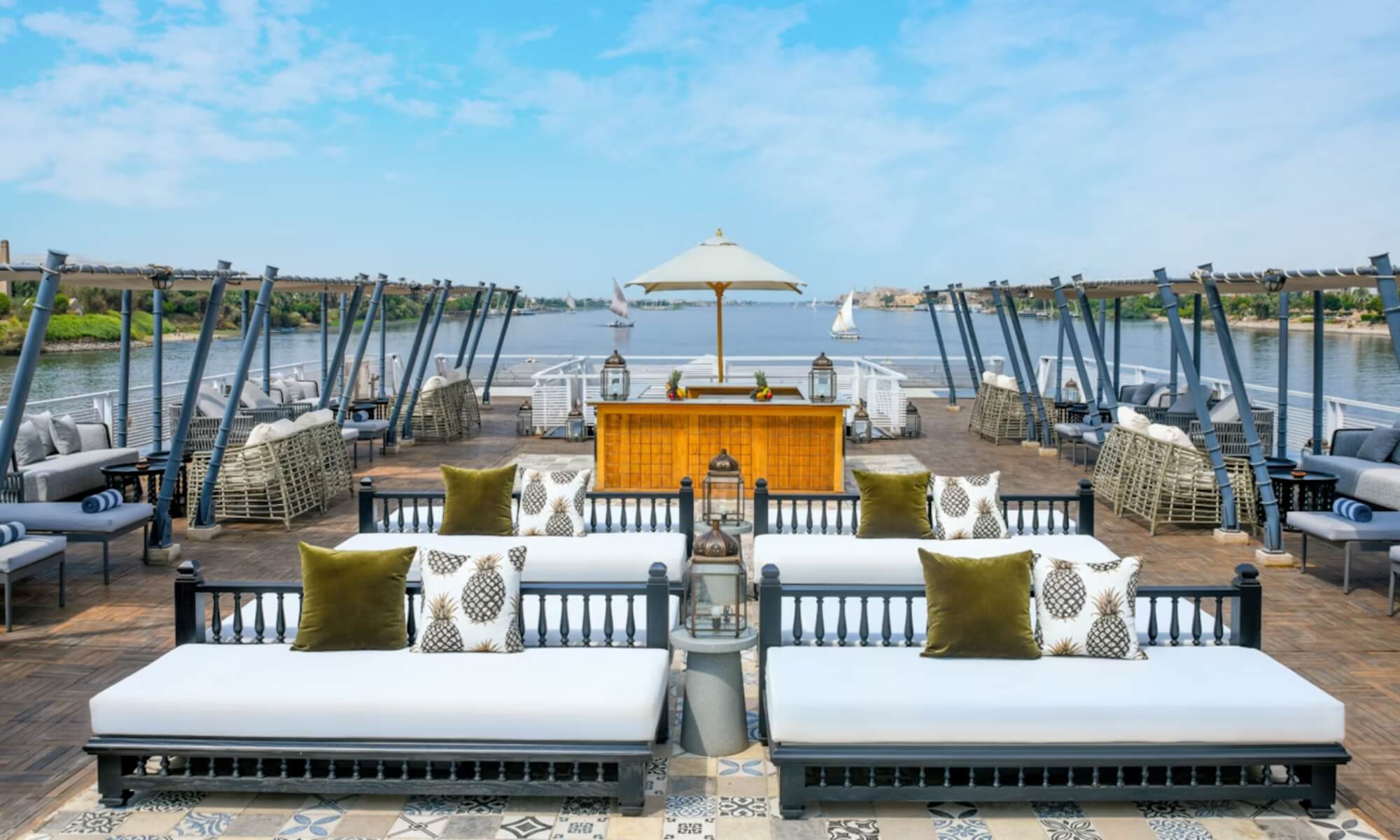 Sun Deck Of Nile Cruise Image-Nile Cruise Holiday.jpg