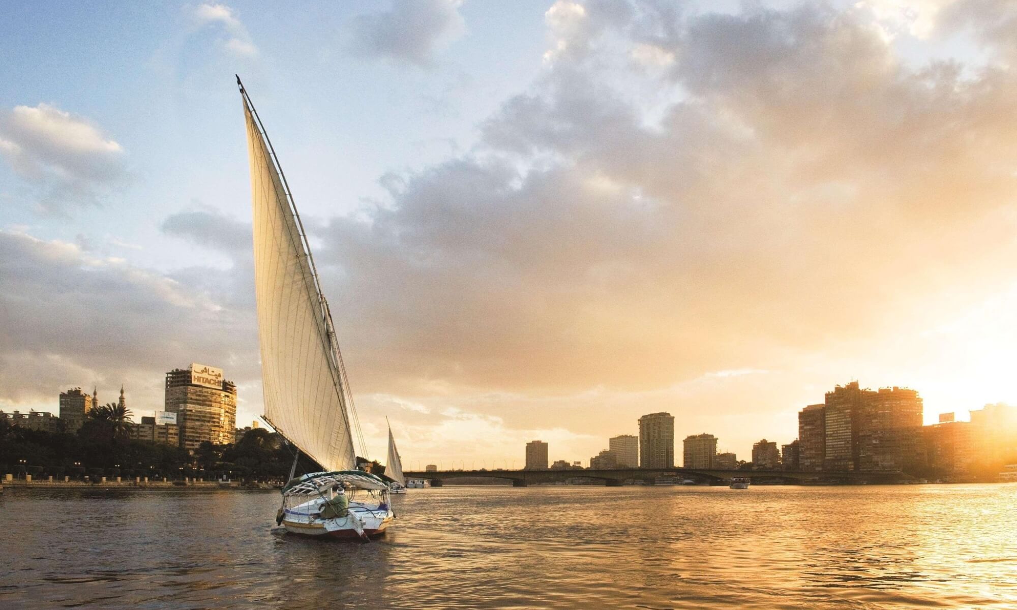 Short Felucca trip on the Nile in Cairo with Transfers