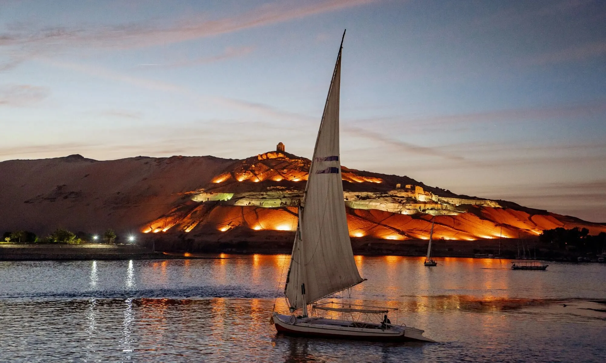 Sunset Felucca Ride on the Nile in Aswan-Nile Cruise Holiday(2).webp
