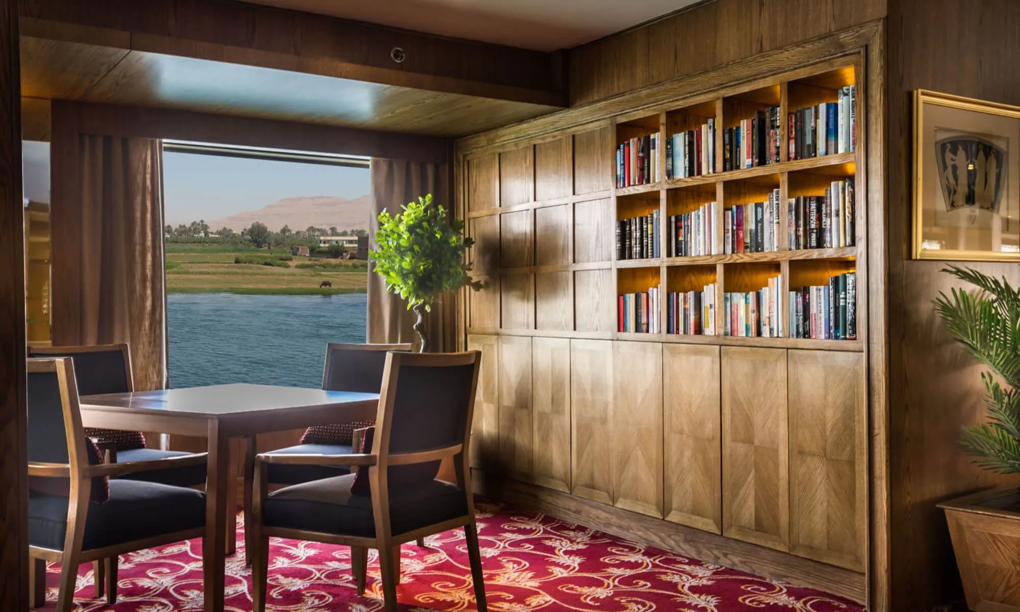 Libraries and Reading Lounges-Nile Cruise Holiday
