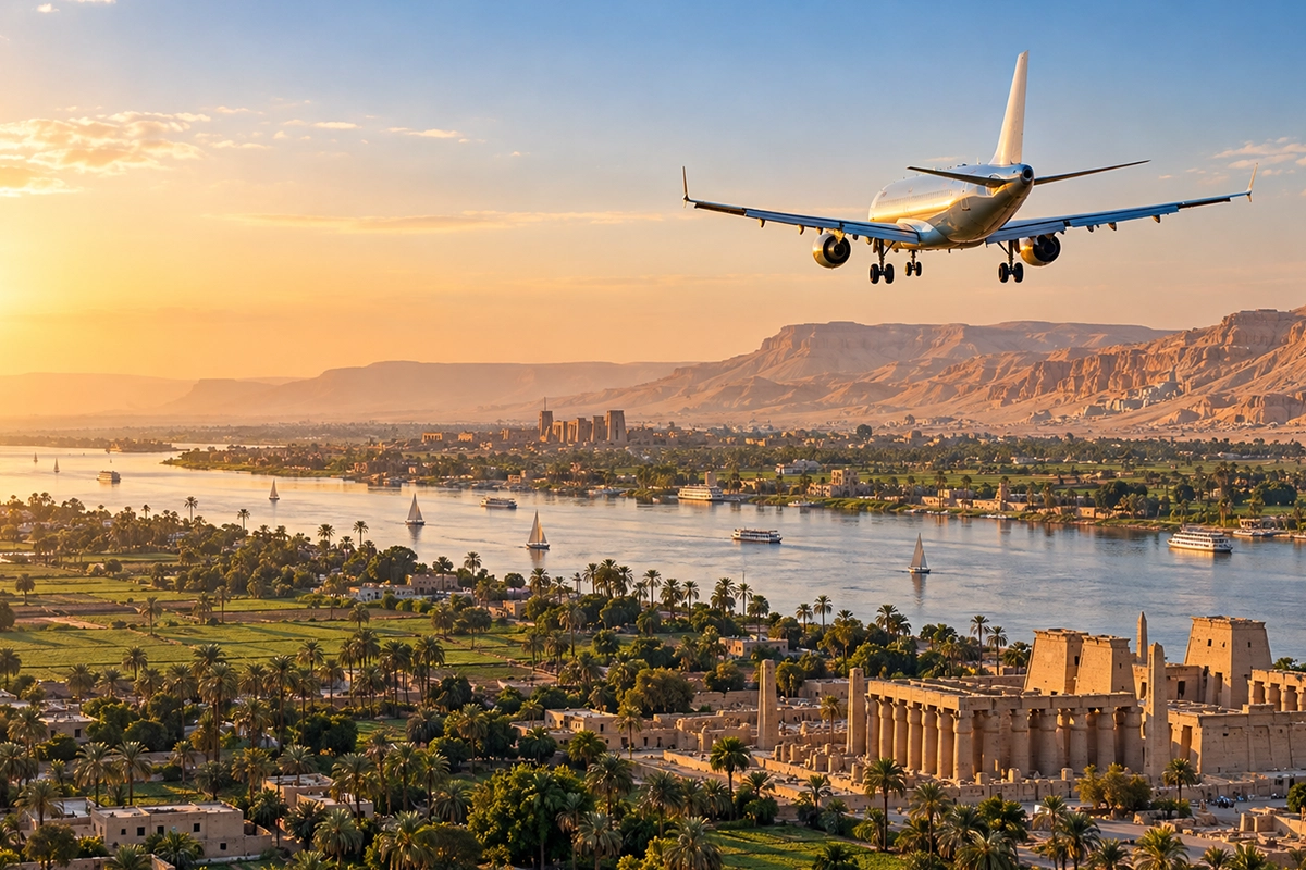 Cairo to Luxor Flight at a Glance - Nile Cruise Holiday.webp