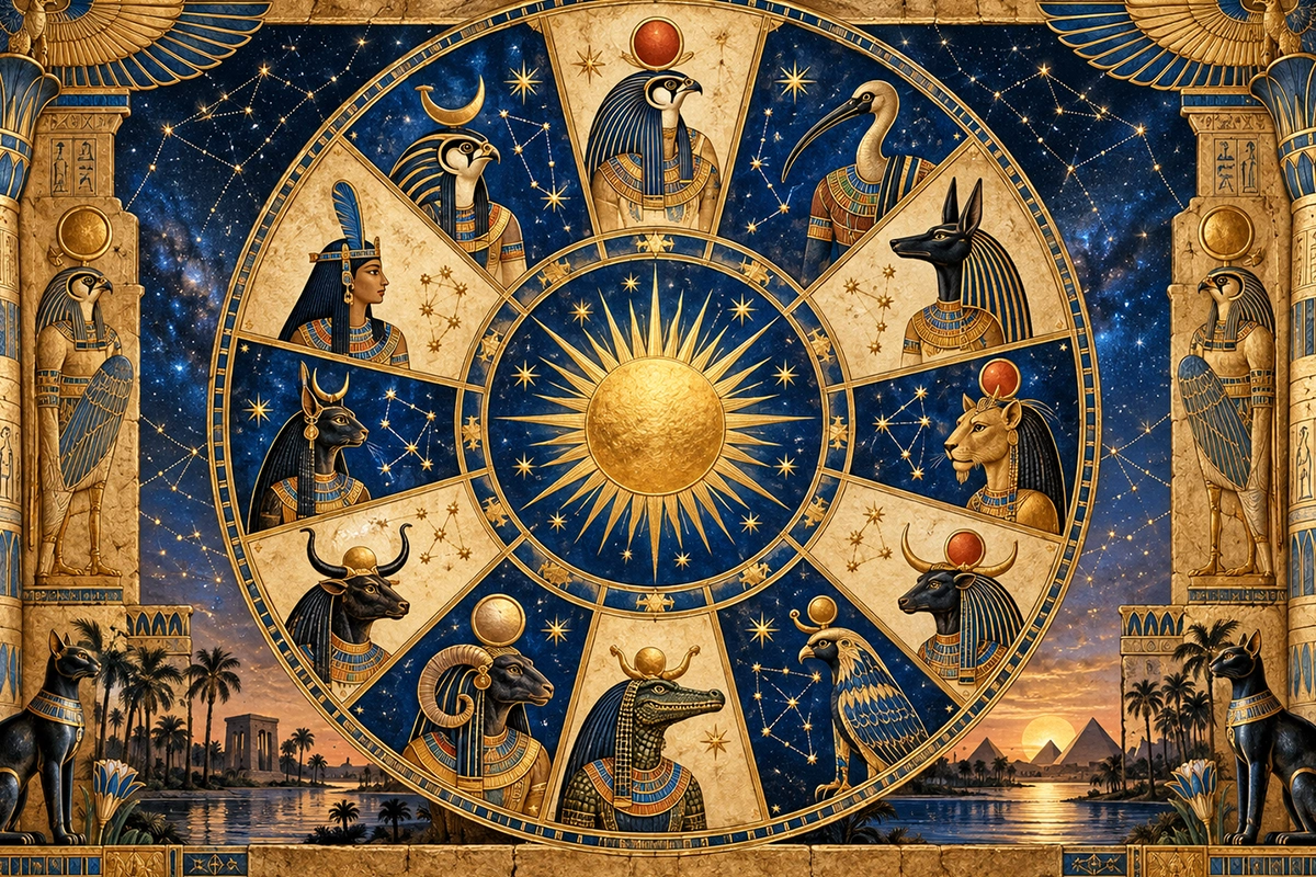 Egyptian Astrology Chart - Nile Cruise Holiday.webp