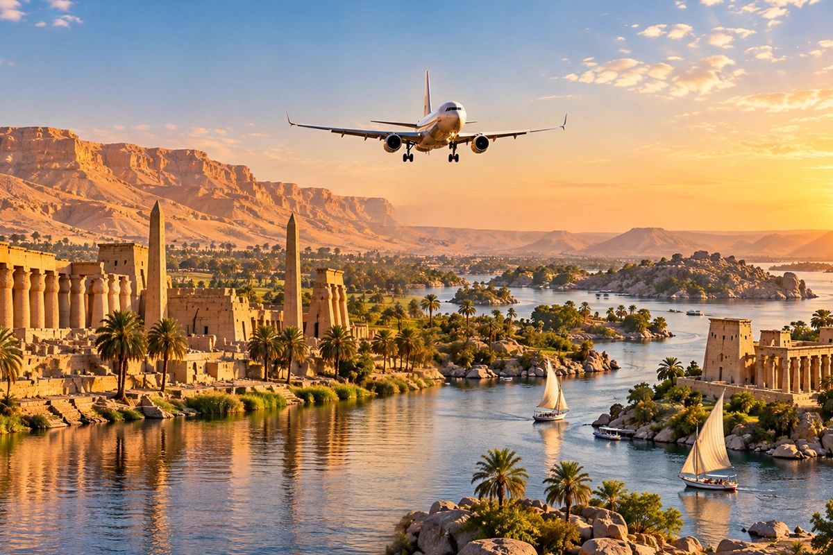 Fly to Luxor or Aswan - Nile Cruise Holiday.webp