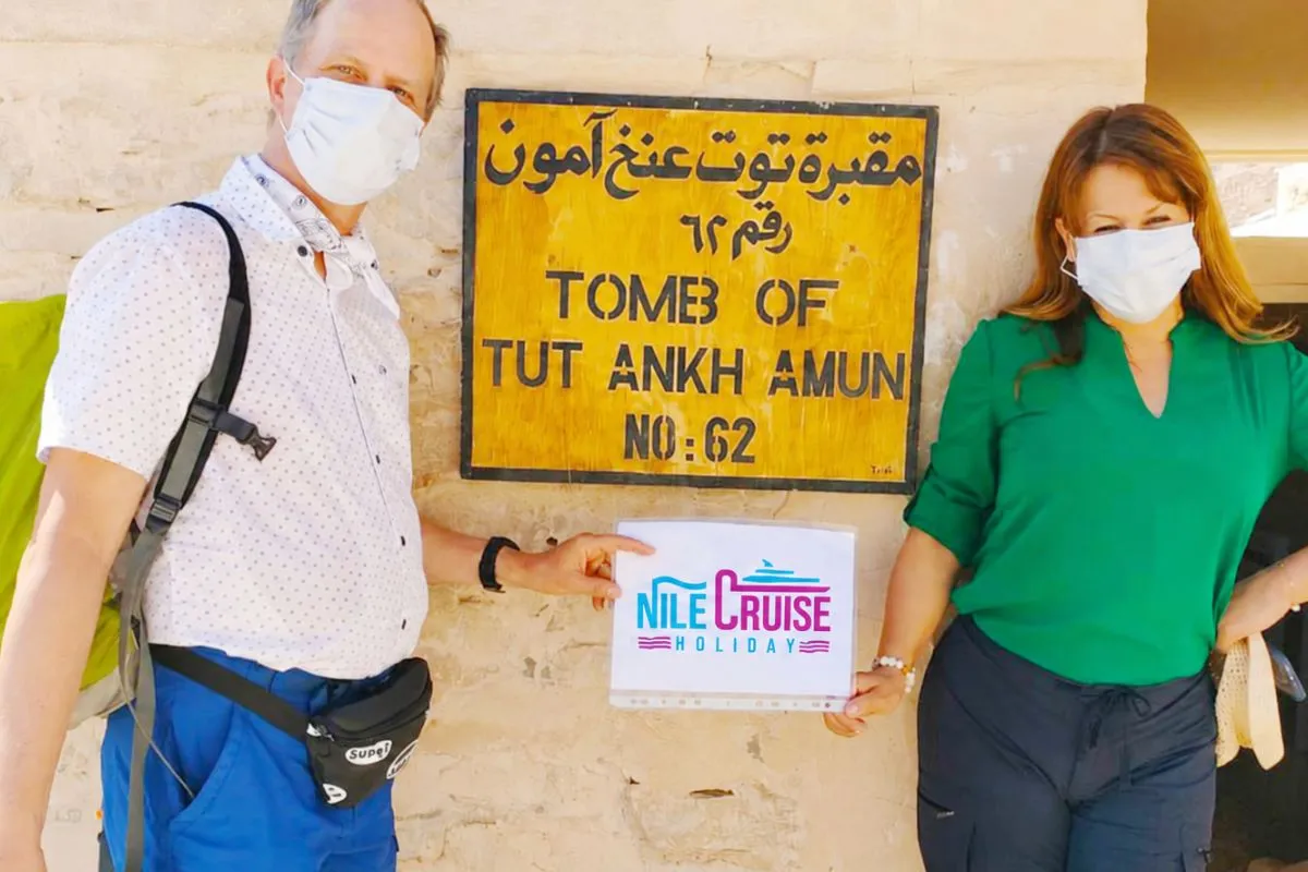 Nile Cruise Holiday Customers at the Valley of the Kings - Nile Cruise Holiday.webp
